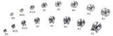 Eagle Claw Lead Removable Split-Shot Sinkers